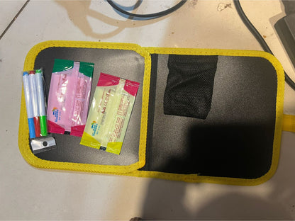 Erasable & Reusable Doodle Magic Blackboard Book with 3 Color Markers – Kids Drawing & Learning Activity Book (Random Color)